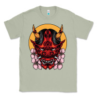 Matcha demon oni mask Classic Tee - artisFamous