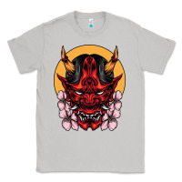 Moon Dust demon oni mask Classic Tee - artisFamous