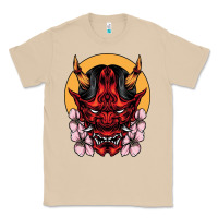 Mushroom demon oni mask Classic Tee - artisFamous