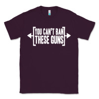 Plum you can't ban these guns Classic Tee - artisFamous