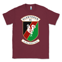 Burgundy glentoran Classic Tee - artisFamous