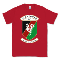 Red glentoran Classic Tee - artisFamous