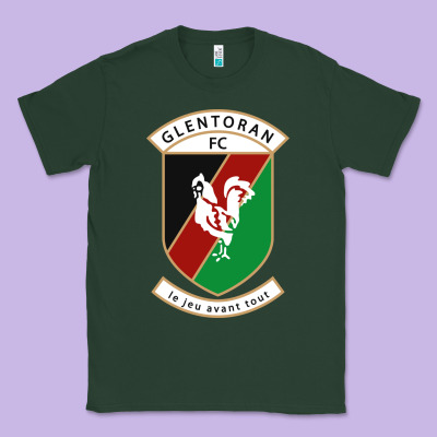 Glentoran Classic Tee Designed By Artisfamous