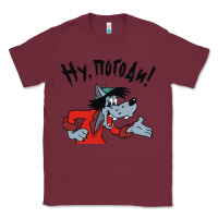 Burgundy nu pogodi! Classic Tee - artisFamous