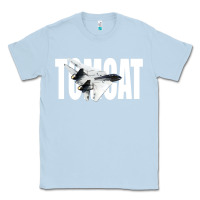 Dusty Blue f 14 tomcat f14 navy jet fighter plane tshirt pilot t shirt Classic Tee - artisFamous