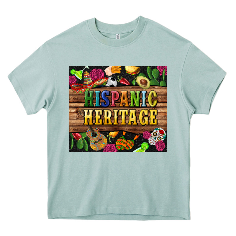 Hispanic Heritage Tumbler Heavy Core Tee by BundleAndBundleShop | Teevron
