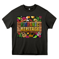 Asphalt hispanic heritage tumbler Heavy Core Tee - BundleAndBundleShop
