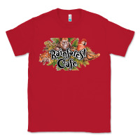 Red Rainforest Cafe Classic Tee - artisFamous