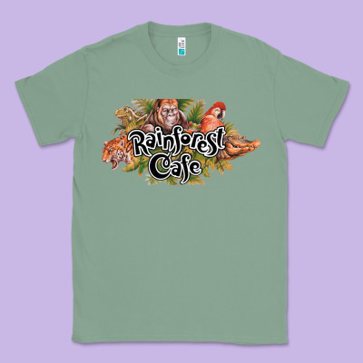 Rainforest Cafe Classic Tee Designed By Artisfamous