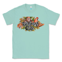 Seafoam Rainforest Cafe Classic Tee - artisFamous