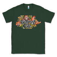 Sports Green Rainforest Cafe Classic Tee - artisFamous