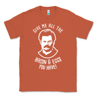 Copper Ron tv show parks Swanson - Bacon & Eggs Classic Tee - artisFamous