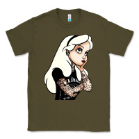 Army Green alice in wonderland Classic Tee - artisFamous