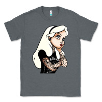 Charcoal Heather alice in wonderland Classic Tee - artisFamous