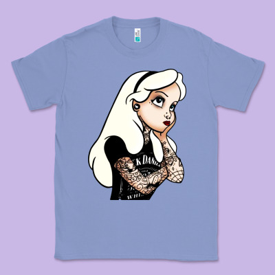 Alice In Wonderland Classic Tee Designed By Artisfamous