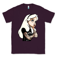 Plum alice in wonderland Classic Tee - artisFamous