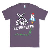 Lavender xrp to the moon Classic Tee - artisFamous