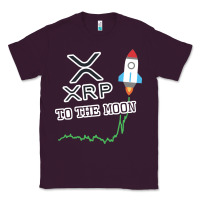 Plum xrp to the moon Classic Tee - artisFamous