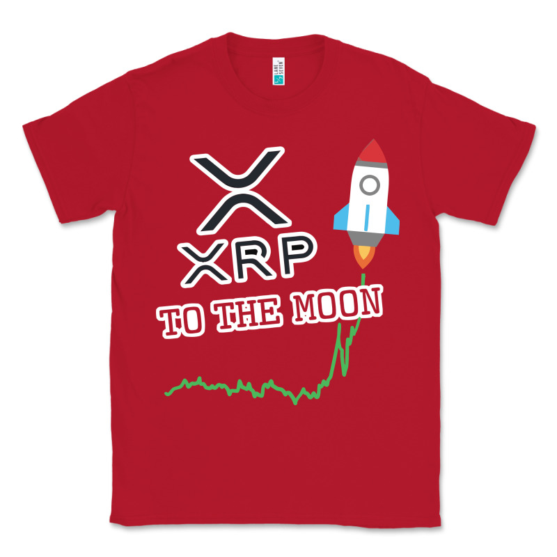 Xrp To The Moon Classic Tee by artisFamous | Teevron