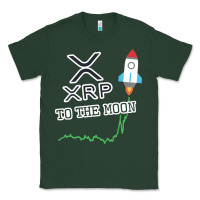 Sports Green xrp to the moon Classic Tee - artisFamous