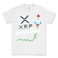White xrp to the moon Classic Tee - artisFamous