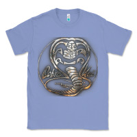 Colony Blue cobra k.a.i rusted steel snake lo go graphic t shirt Classic Tee - artisFamous