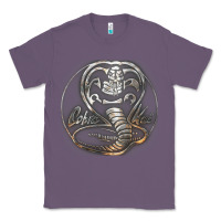 Lavender cobra k.a.i rusted steel snake lo go graphic t shirt Classic Tee - artisFamous