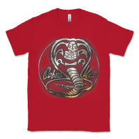 Red cobra k.a.i rusted steel snake lo go graphic t shirt Classic Tee - artisFamous