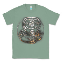Sage cobra k.a.i rusted steel snake lo go graphic t shirt Classic Tee - artisFamous