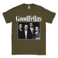 Army Green goodfellas retro Classic Tee - artisFamous