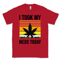 Red i took my meds today Classic Tee - artisFamous