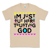Mushroom i'm just out here trusting god Classic Tee - artisFamous