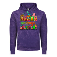 Cloud Purple nacho average assistant Vintage Hoodie - AdoDesignShop