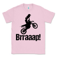 Bubblegum Pink brraaap funny dirt bike Classic Tee - artisFamous