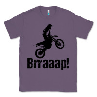 Lavender brraaap funny dirt bike Classic Tee - artisFamous