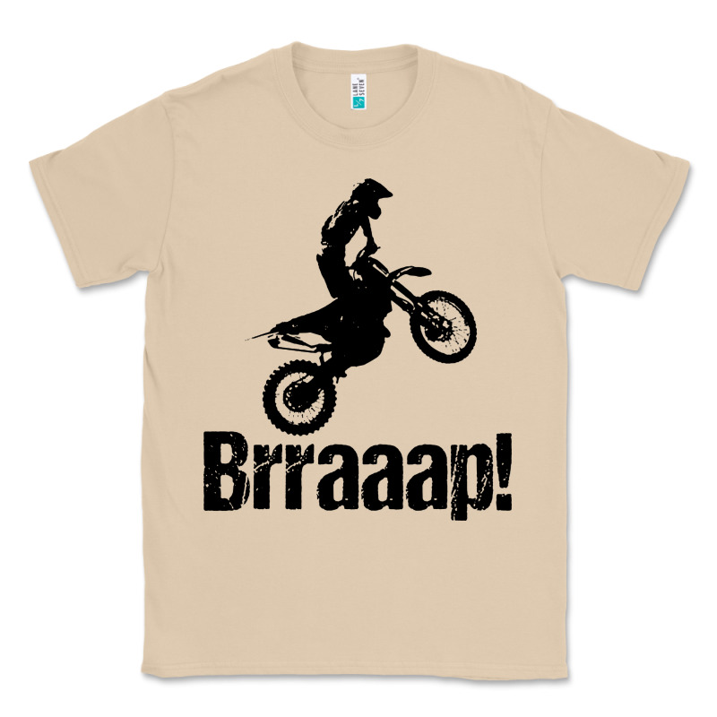 Brraaap Funny Dirt Bike Classic Tee by artisFamous | Teevron