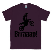 Plum brraaap funny dirt bike Classic Tee - artisFamous
