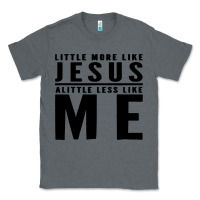 Charcoal Heather christian faith in christ Classic Tee - artisFamous