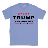 Colony Blue donald trump 2024 take america Classic Tee - artisFamous