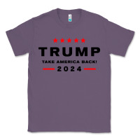Lavender donald trump 2024 take america Classic Tee - artisFamous