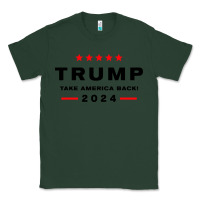 Sports Green donald trump 2024 take america Classic Tee - artisFamous