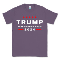 Lavender donald trump 2024 take america Classic Tee - artisFamous