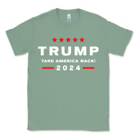 Sage donald trump 2024 take america Classic Tee - artisFamous