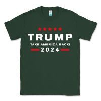 Sports Green donald trump 2024 take america Classic Tee - artisFamous