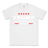 White donald trump 2024 take america Classic Tee - artisFamous