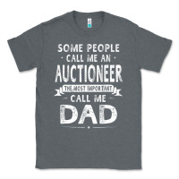Charcoal Heather auctioneer dad father's day gifts father daddy men t shirt Classic Tee - artisFamous