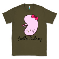 Army Green hello kidney Classic Tee - artisFamous