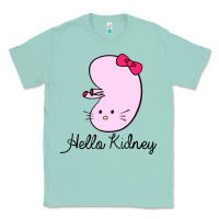 Seafoam hello kidney Classic Tee - artisFamous