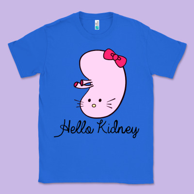 Hello Kidney Classic Tee Designed By Artisfamous