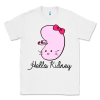 White hello kidney Classic Tee - artisFamous